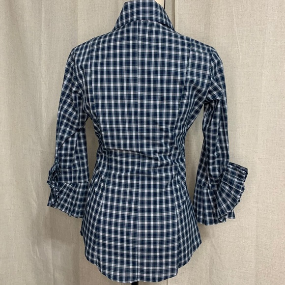 OUR FINE GARMENTS BY BELL Tartan Blouse - Picture 2 of 8